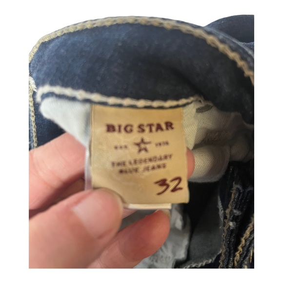 Big Star Remy Skinny Jeans with Thick Stitching - Picture 10 of 10